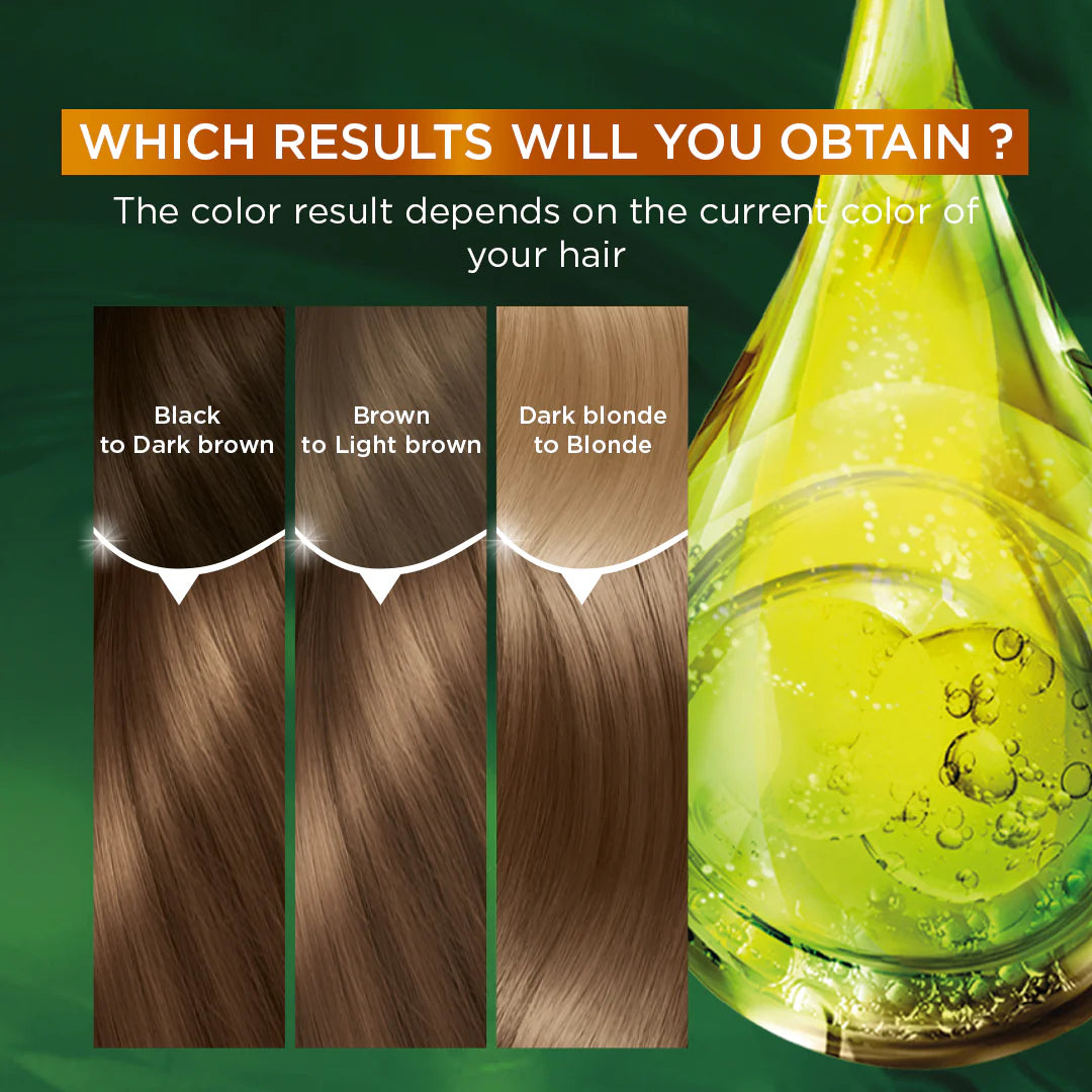 Garnier Color Naturals Nourishing Permanent Hair Color, Natural Long-Lasting Shiny Color - Belle à Merveille