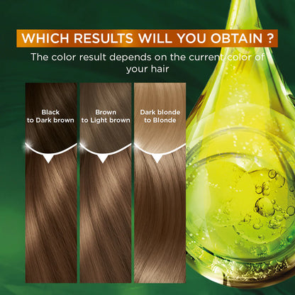 Garnier Color Naturals Nourishing Permanent Hair Color, Natural Long-Lasting Shiny Color - Belle à Merveille