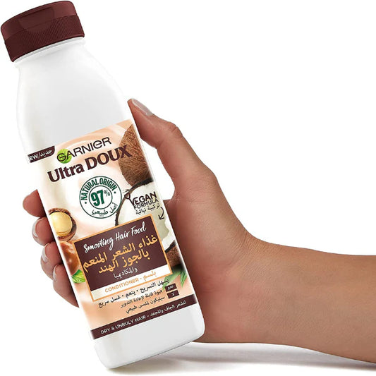 Garnier Ultra Doux Coconut Vegan Hair Food Conditioner for frizzy hair