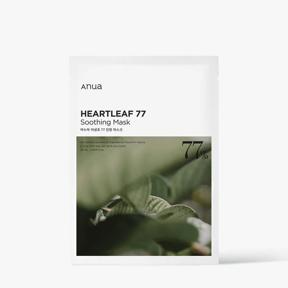 Heartleaf 77% Soothing Sheet Mask - Belle à Merveille