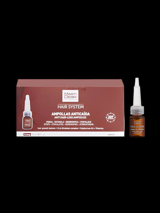 Hair System Anti Hair Loss Ampoules 14 Ampoules