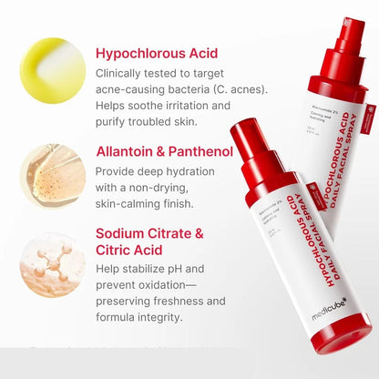Hypochlorous Acid Daily Facial Spray 125 ML