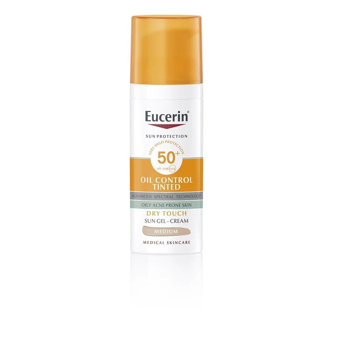 Sunscreen Oil Control Sun Gel-Cream Tinted Dry Touch SPF50+