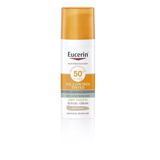 Sunscreen Oil Control Sun Gel-Cream Tinted Dry Touch SPF50+ - Belle à Merveille