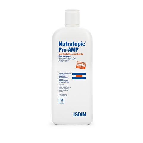 Nutratopic Pro-AMP Emollient bath gel Atopic skin