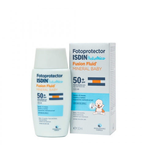 Fotoprotector Fusion Fluid Mineral Baby SPF 50+