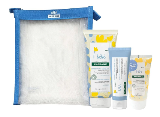 Bebe Coffret Detangling Shampoo 200 ml+ Eryteal 3 in 1 Diaper Change Ointment+ Free Gentle Cleansing Gel 75 ml