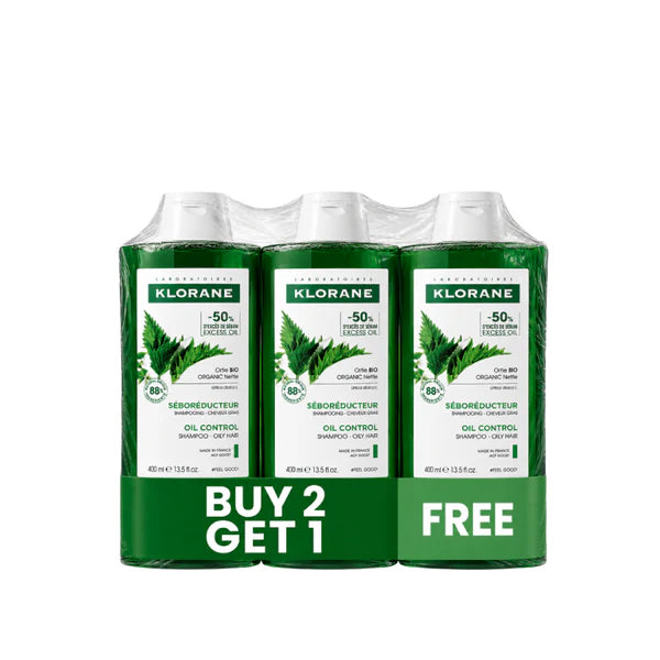 Ortie Shampoo 400ml Buy 2 Get 1 Free