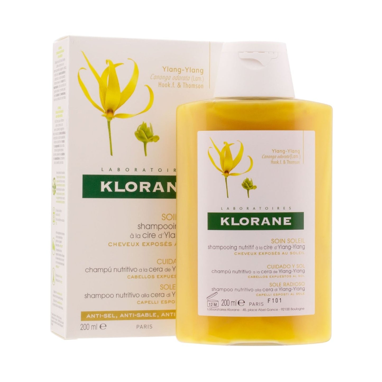 Shampoo with Ylang-Ylang wax 200ml