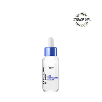 L’Oréal Paris, Collagen Expert Age-Correcting Serum with Glycerin & Collagen Peptide Fractions, for Firmness Boosting and Improved Elasticity, 30ml