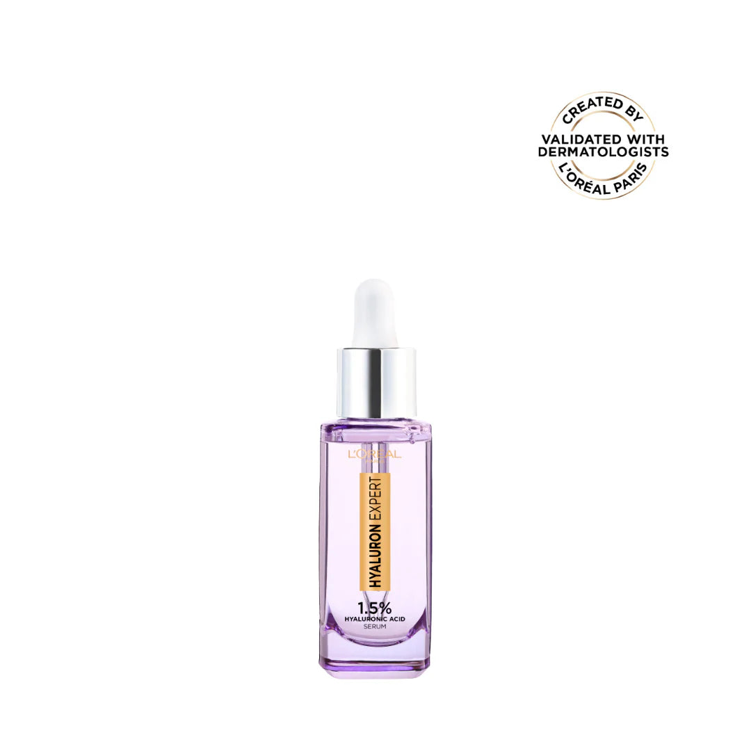 L'Oreal Paris Hyaluron Expert Moisturiser and Anti-Aging Plumping Serum with Hyaluronic Acid