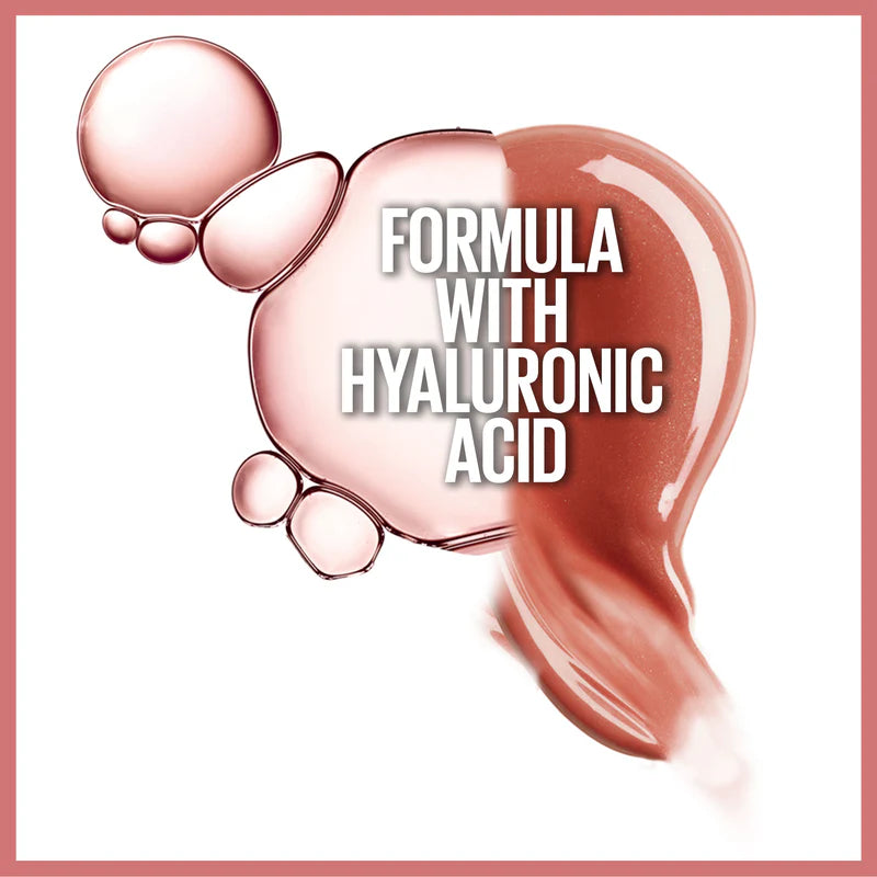 Maybelline New York Lifter Gloss, Lip Gloss Makeup With Hyaluronic Acid For Smooth And Hydrated Lips - Belle à Merveille