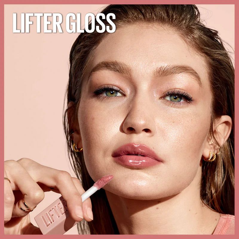 Maybelline New York Lifter Gloss, Lip Gloss Makeup With Hyaluronic Acid For Smooth And Hydrated Lips - Belle à Merveille