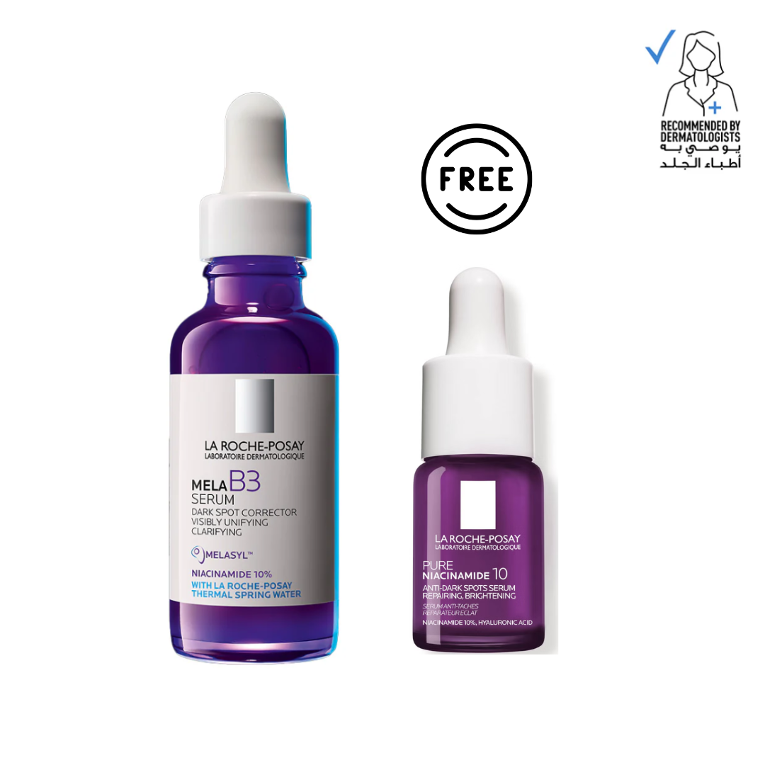 Mela B3 Serum + Niacinamide 10 Serum 10ml Free