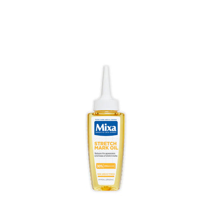 Mixa Anti Stretch Mark Oil - For Skin with Stretch Marks - With 30% Omega 6 & 9 - 100 ml