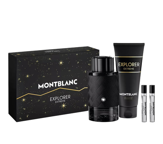Montblanc - Explorer Extreme Homme Parfum Coffret 100 ml + 2 x 7.5 ml + Shower Gel 100 ml
