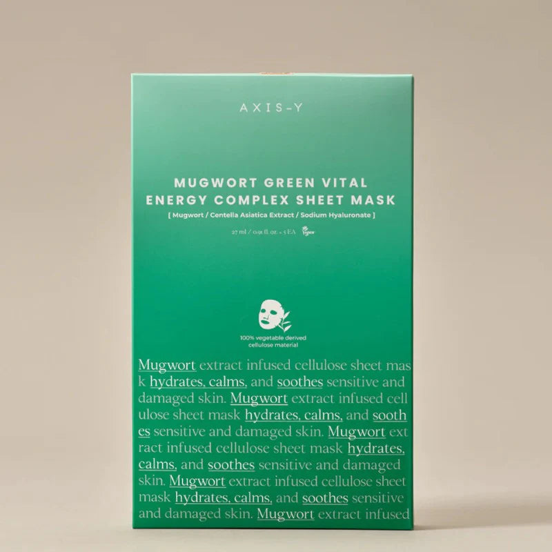 Mugwort Green Vital Energy Complex Sheet Mask