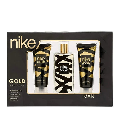 Nike - Man Gold Edition Homme Eau de Toilette Coffret 100 ml + After Shave / Shower Gel 75 ml