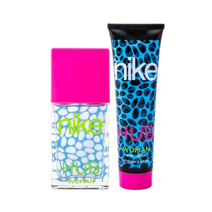 Nike - Hub Femme Eau de Toilette Coffret 50 ml + Body Lotion 100 ml