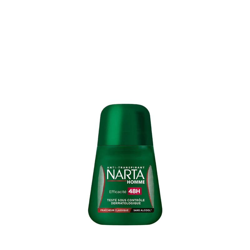 Narta - Classic Fresh - 48H Roll On Deodorant - Long-Lasting Freshness for Men - 50 ml - Belle à Merveille