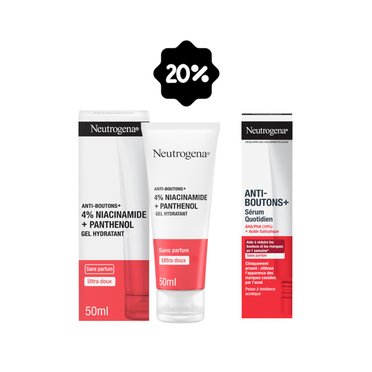 Buy Neutrogena Anti-Boutons+ Serum + Neutrogena Anti-Boutons+ Gel Moisturizer