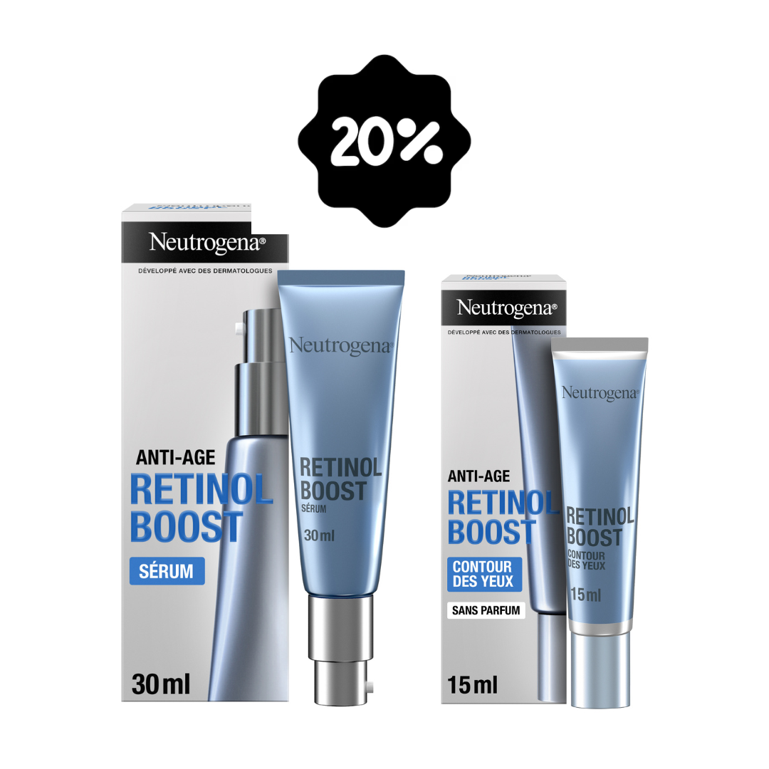 Buy Neutrogena Retinol Boost Serum + Neutrogena Retinol Boost Eye cream