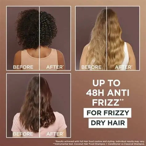 Garnier Ultra Doux Coconut Vegan Hair Food Shampoo for frizzy hair