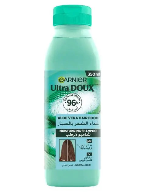 Garnier Ultra Doux Aloe Vera Vegan Hair Food Shampoo for normal hair