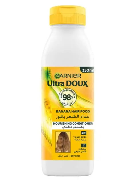 Garnier Ultra Doux Banana Vegan Hair Food Conditioner for dry hair