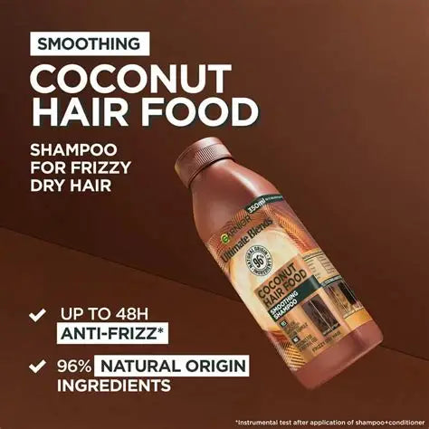 Garnier Ultra Doux Coconut Vegan Hair Food Shampoo for frizzy hair - Belle à Merveille