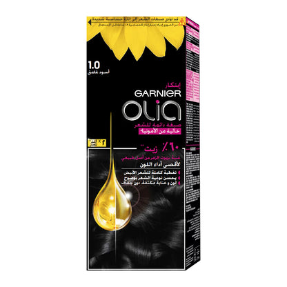 Garnier-Olia-Ammonia-Free-Permanent-Hair-Coloration-at-Home-with-Natural-Origin-Flower-Oils - Belle à Merveille