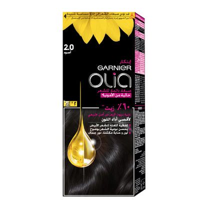 Garnier-Olia-Ammonia-Free-Permanent-Hair-Coloration-at-Home-with-Natural-Origin-Flower-Oils - Belle à Merveille