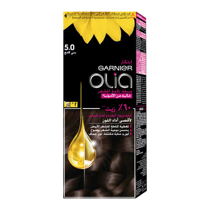 Garnier-Olia-Ammonia-Free-Permanent-Hair-Coloration-at-Home-with-Natural-Origin-Flower-Oils - Belle à Merveille
