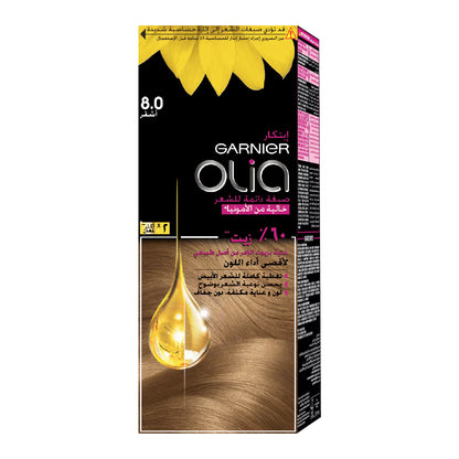 Garnier-Olia-Ammonia-Free-Permanent-Hair-Coloration-at-Home-with-Natural-Origin-Flower-Oils - Belle à Merveille
