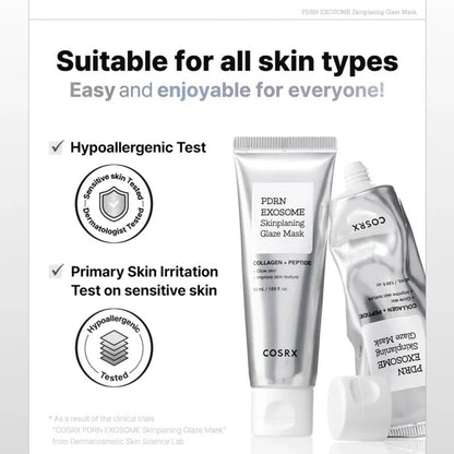 PDRN Exosome Skinplaning Glaze Mask