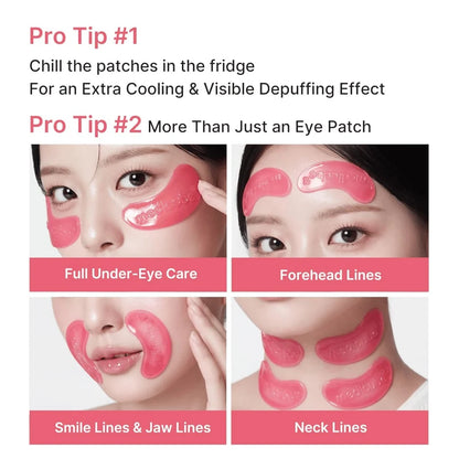 PDRN PINK COLLAGEN JELLY EYE MASK