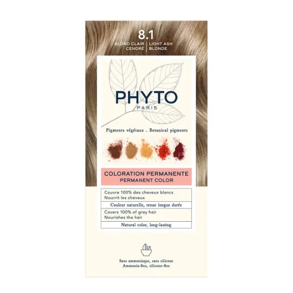 Phytocolor 8.1 Light Ash Blonde