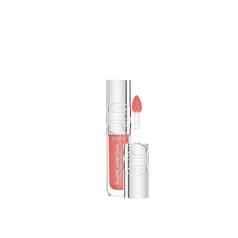L’Oréal Paris Plump Ambition Hyaluron Lip Oil, 24HR Hydration and Volumizing Shine-601 Worth It