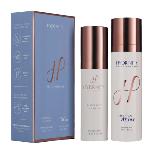 Age Restorative Kit- Renewing HA Serum+ Hyacin Active Purifying Mist