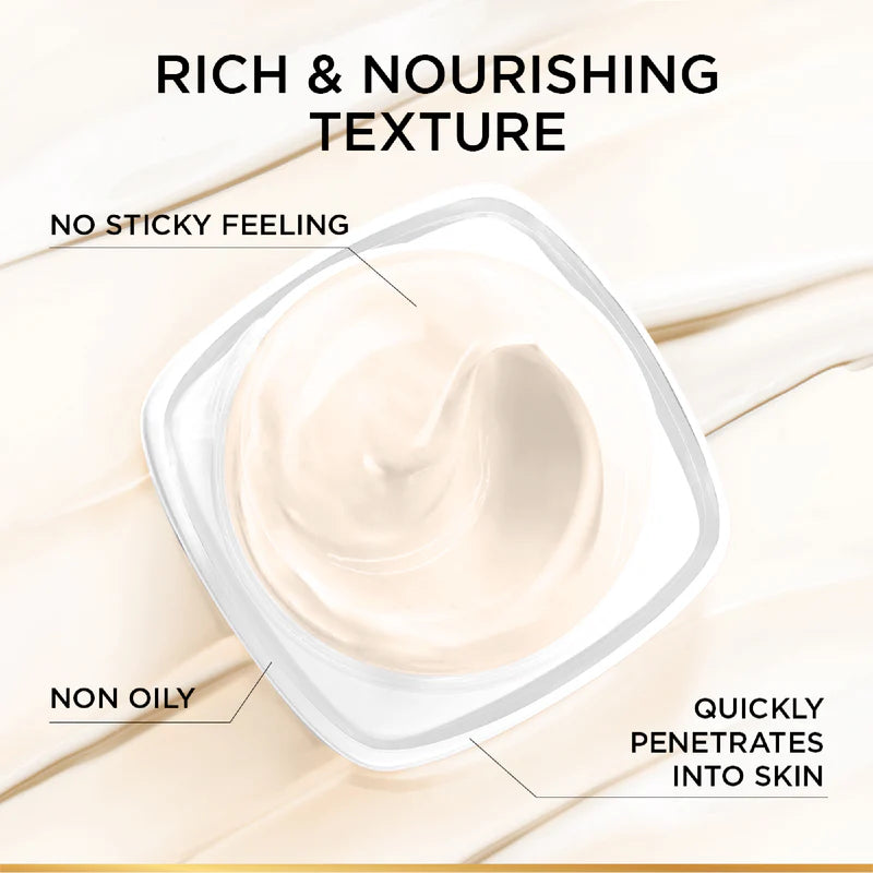 L’Oréal Paris, Revitalift Hydrating and Moisturizing Day Cream, for Wrinkles Reduction and Skin Elasticity Improvement, Formulated with Pro-Retinol, 50ml