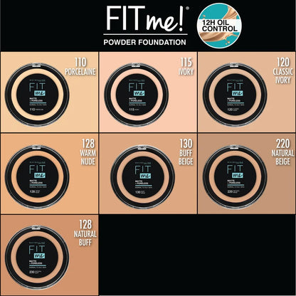 Maybelline New York Fit Me Matte & Poreless Powder - Belle à Merveille
