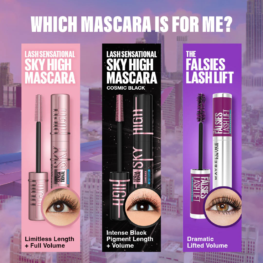 Maybelline New York Lash Sensational Sky High Mascara - Volumizing & Lengthening - Belle à Merveille