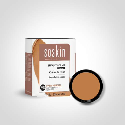 Compact Foundation Cream SPF 30 Warm Neutral Color