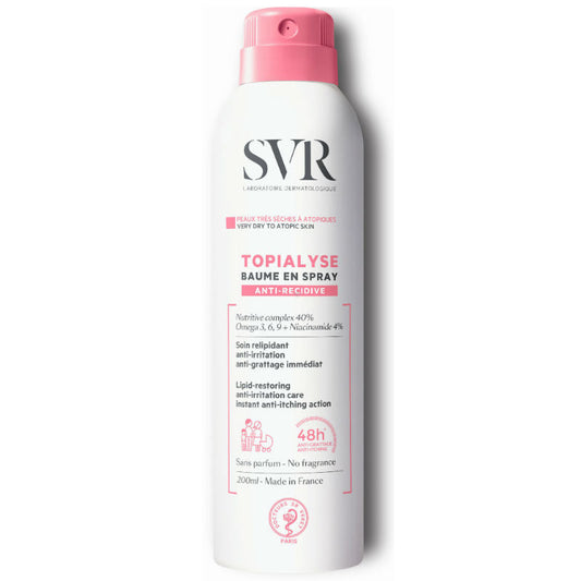 TOPIALYSE Lipid restoring anti-irritation care Spray Very dry to atopic Skin