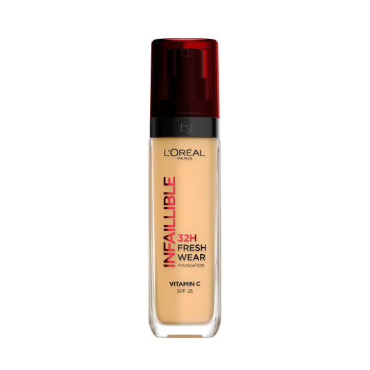 L’Oréal Paris Makeup Infaillible 32H Freshwear Longwear Liquid Foundation, Vitamin C, SPF25