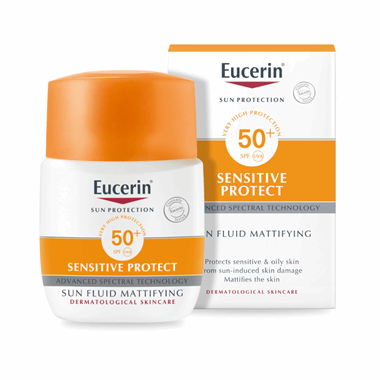 Sensitive Protect Sun Fluid Mattifying SPF 50 - Belle à Merveille