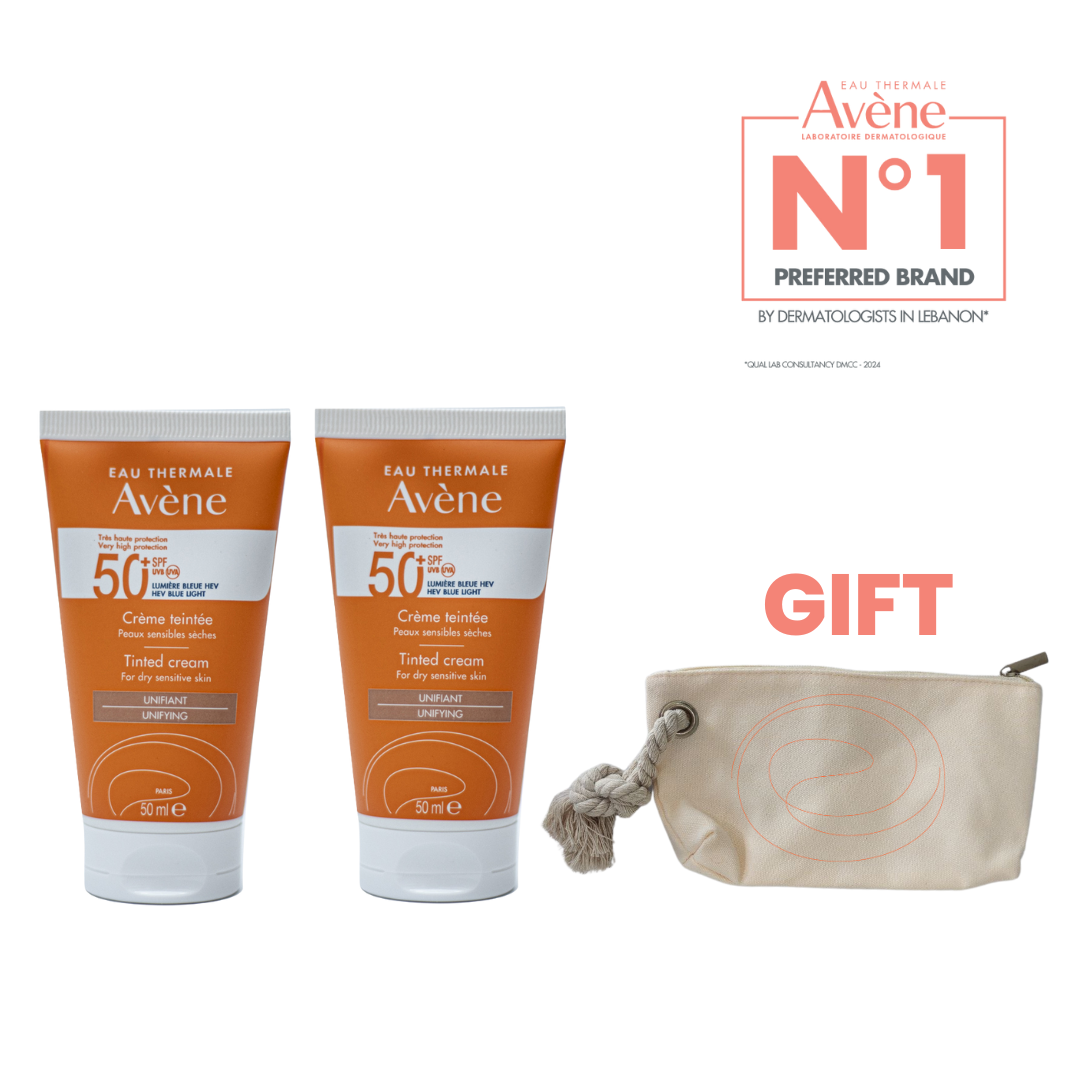 2 x Tinted Cream Sunscreen + Free Pouch - Belle à Merveille