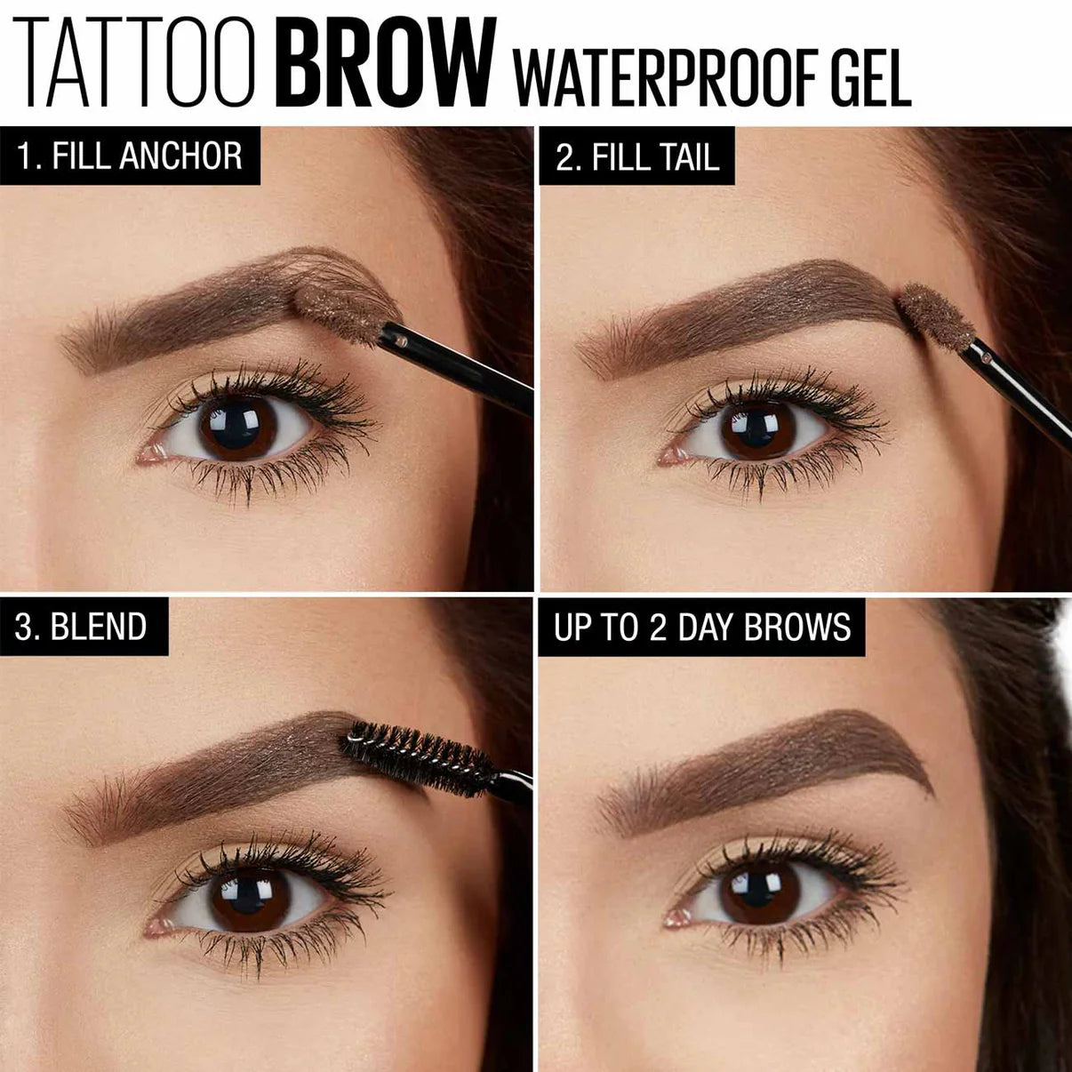 Maybelline Tattoo Brow 3 Day Styling Gel - Belle à Merveille