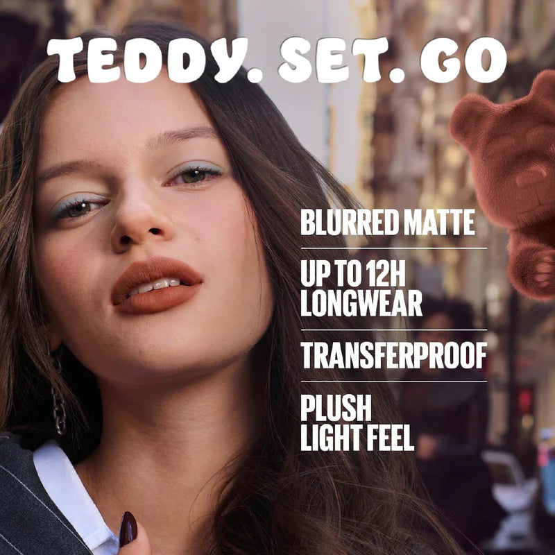 Maybelline Super Stay Teddy Tint Soft Blurred Matte Lip Tint | 12h Longwear, Transfer proof - Belle à Merveille
