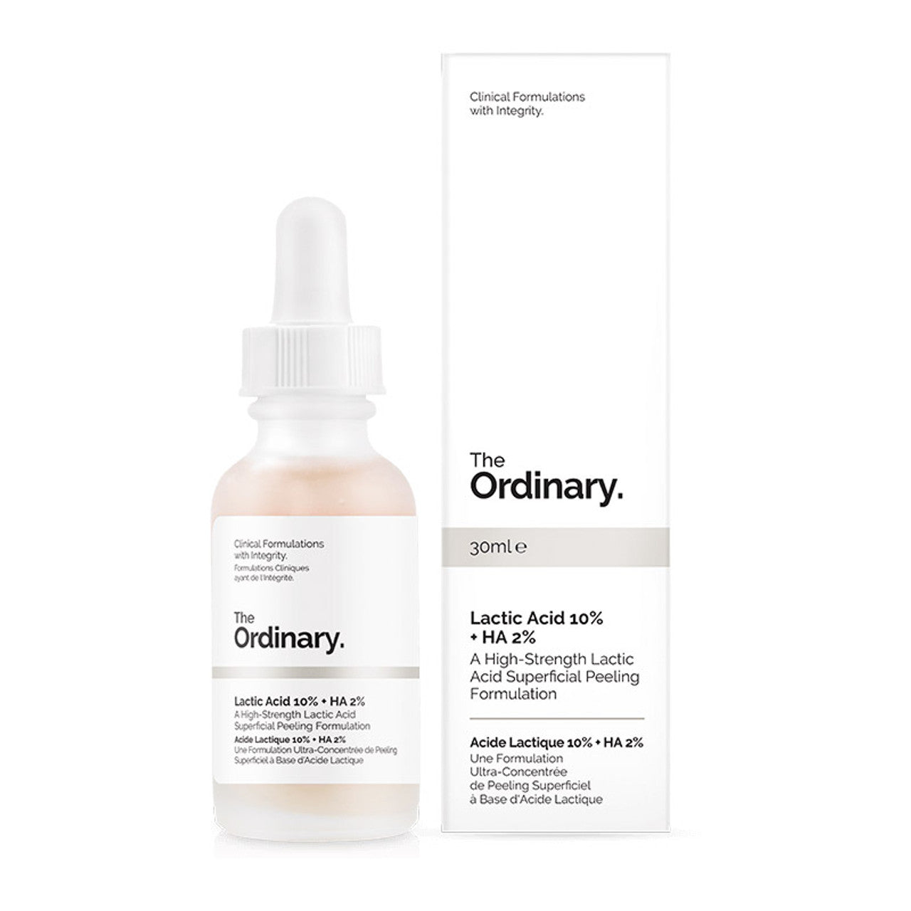 Lactic Acid 10%+ HA Exfoliating Serum - Belle à Merveille
